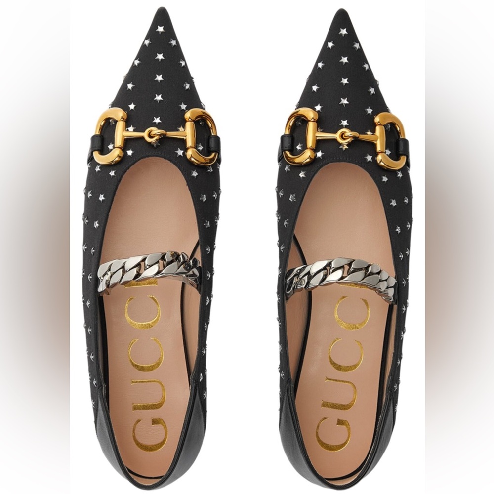 Brand new authentic Gucci ballet flats.